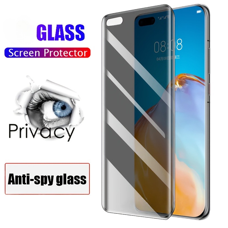 Huawei Mate 60 - 3 pçs vidro temperado anti-espião para