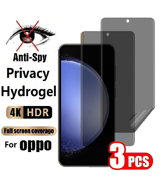 Oppo A78 - Película de hidrogel de privacidade para