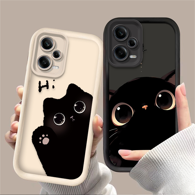 Xiaomi Redmi Note 13 - Adorável gato de olhos grandes caso