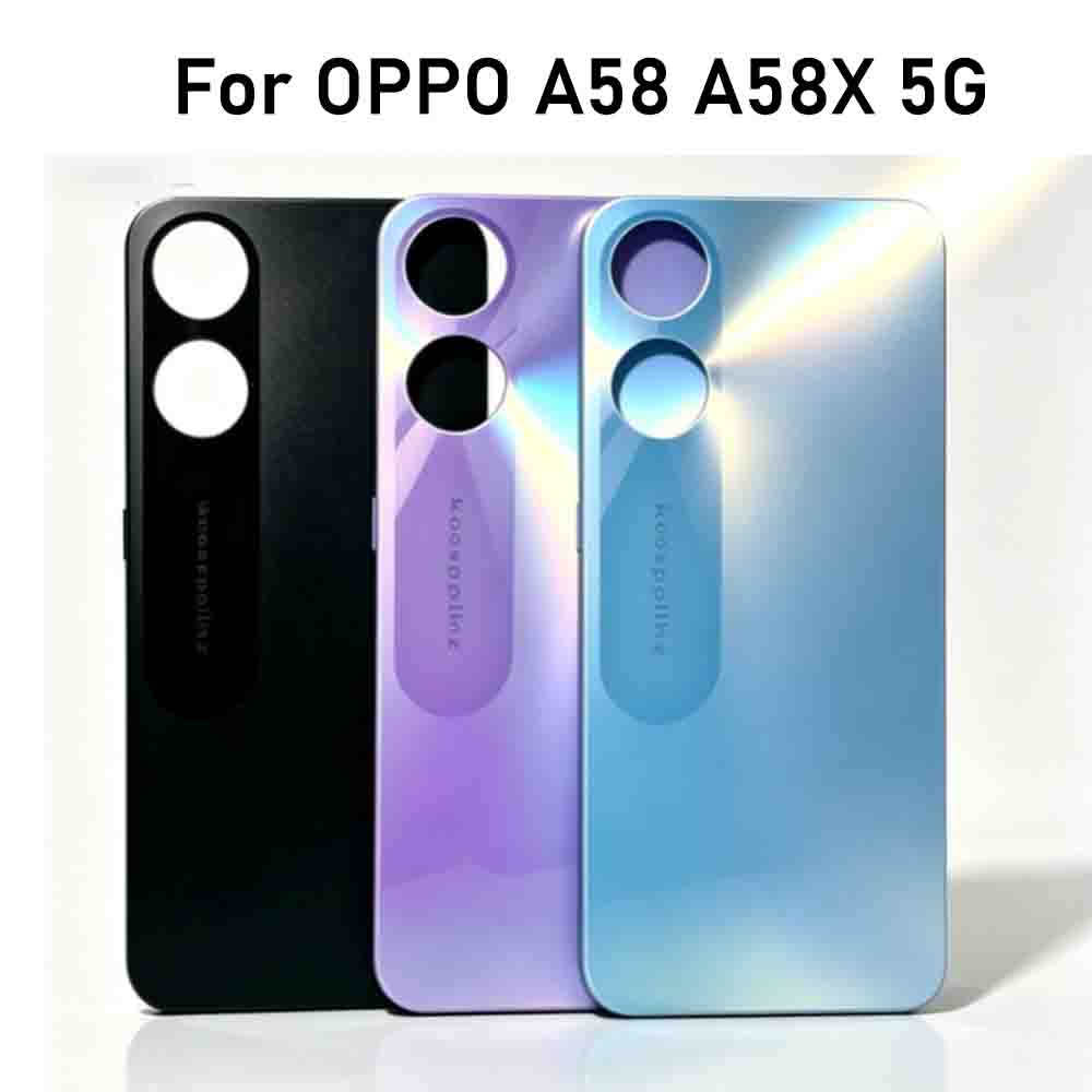 Oppo A78 - Nova Tampa Traseira de Vidro para