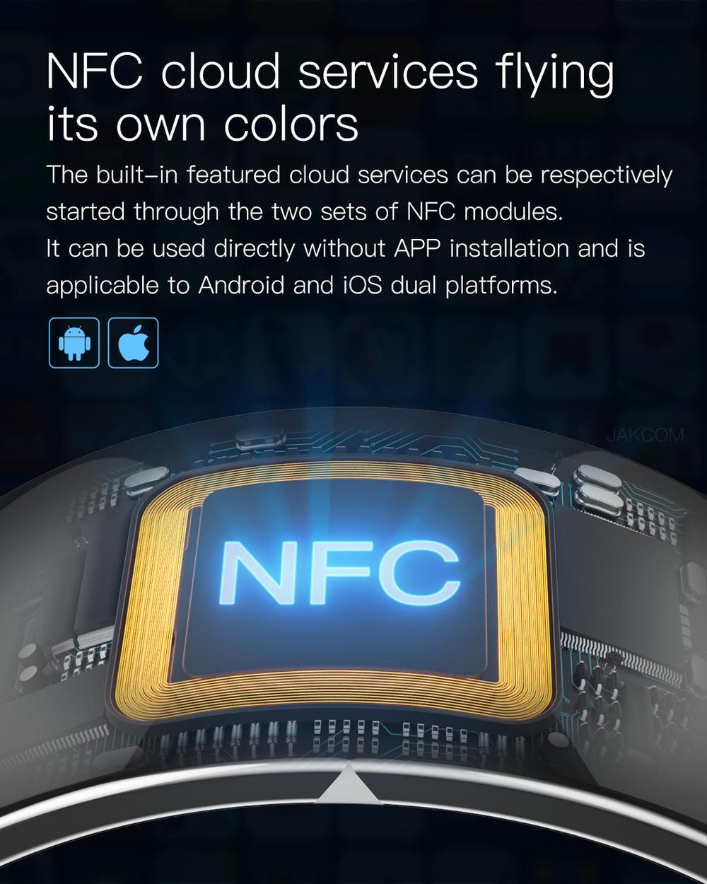 Smart Ring Nfc Pay - Jakcom anel inteligente r4 dispositivos wearable