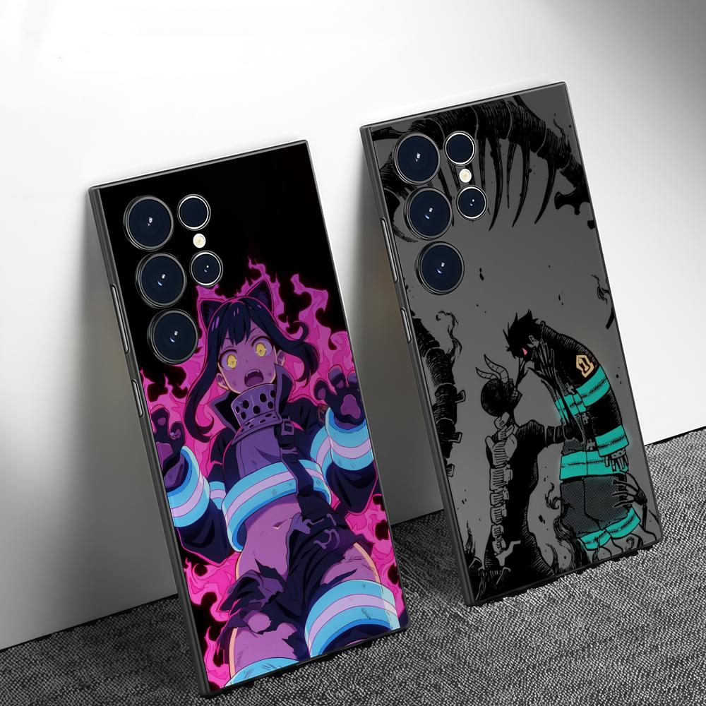 Samsung Galaxy S24 - Capa de Telefone Anime F-Fire Force