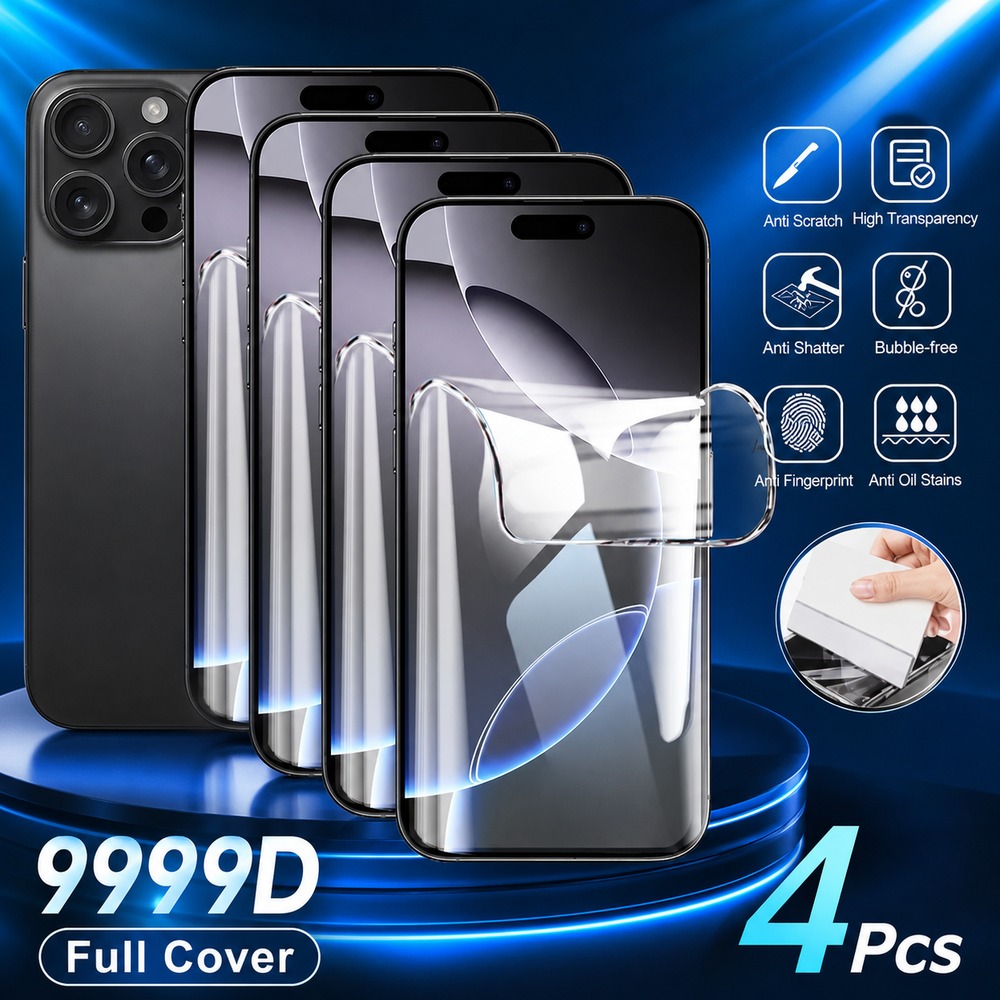 Realme Gt 6 - 4PCS Película de Hidrogel para Realme