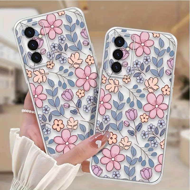 Samsung Galaxy S24 - Capa de Telefone Transparente Antiderrapante para