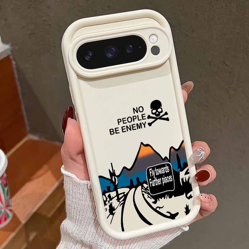 Google Pixel 8A - Capa de Telefone com Padrão de
