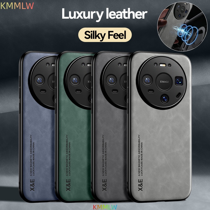 Huawei Mate 60 - Capa de Couro Luxuosa para Huawei