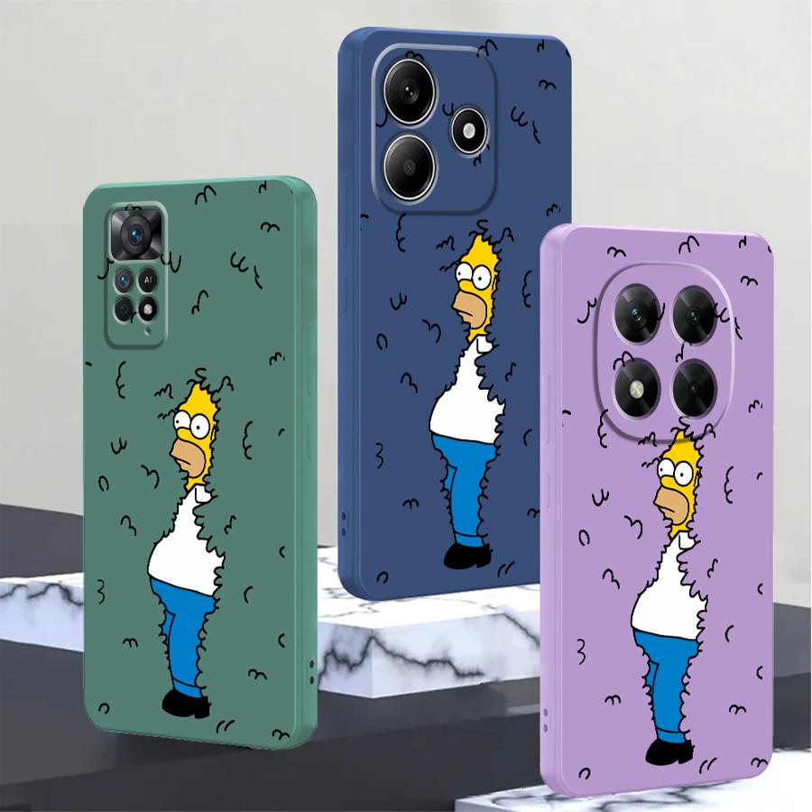 Xiaomi Redmi Note 13 - Capa de Telefone S-Simpsons Cool Bart