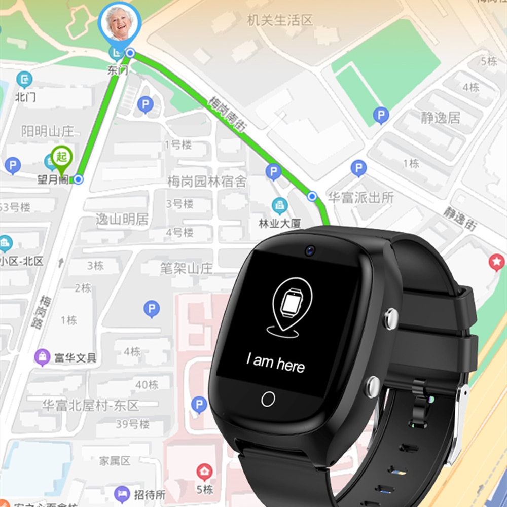 Fall Detection Watch - Relógio inteligente para idosos com detecção