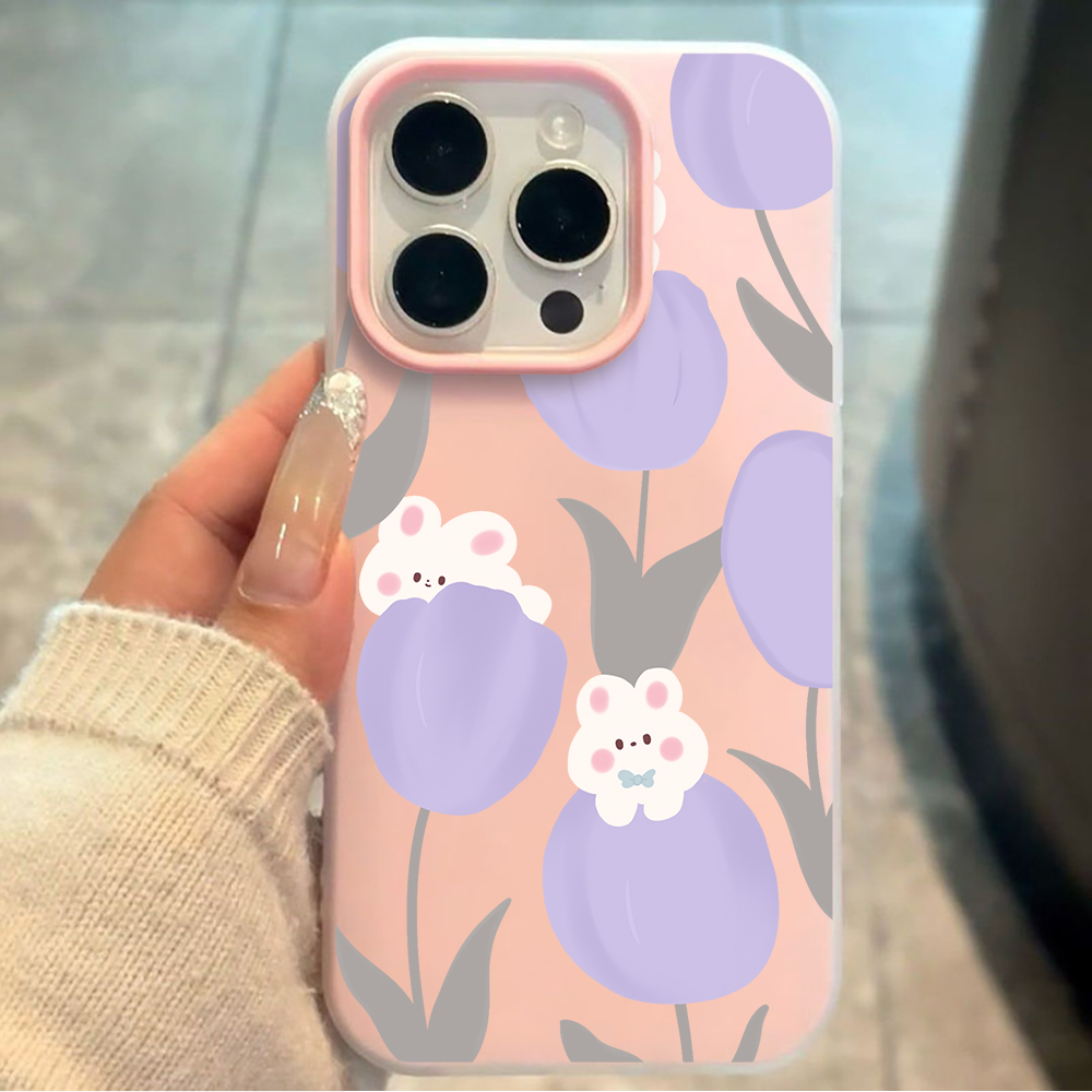 Xiaomi Redmi Note 13 - Capa de Telefone de Tulipas Lavanda