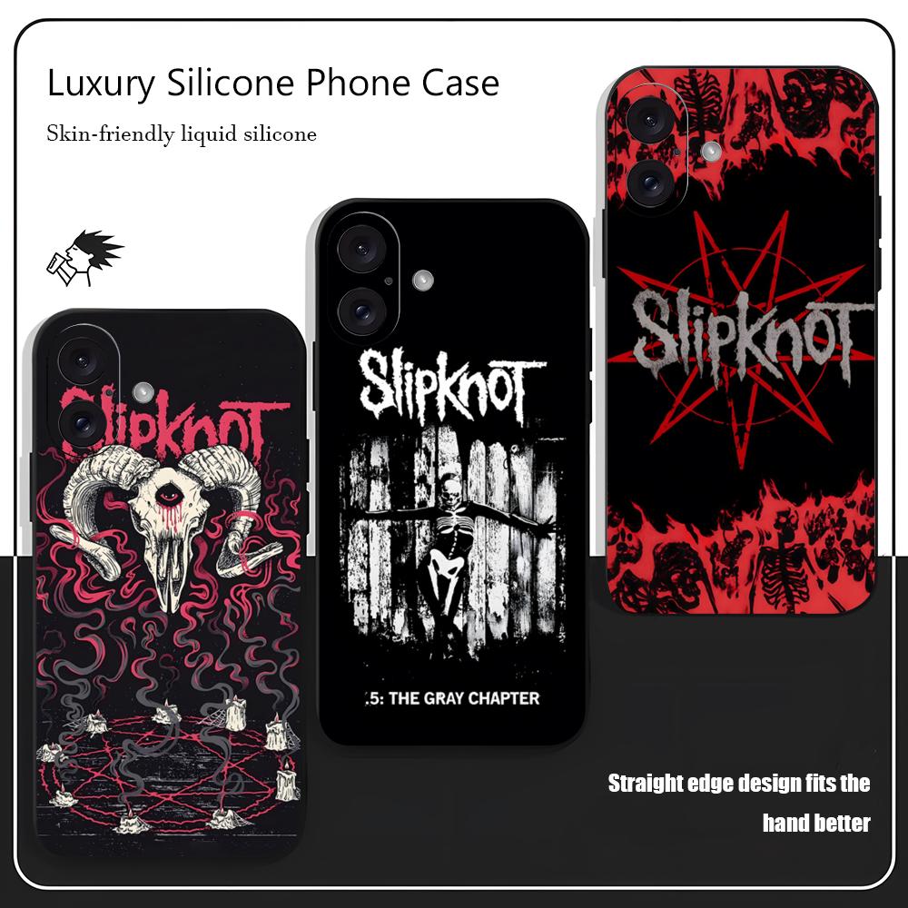 Apple Iphone 15 Pro Max - S-slipknot popular banda caso de telefone