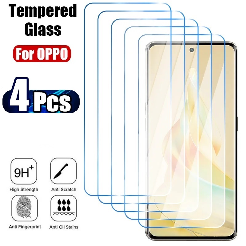 4 pçs vidro temperado para opp - Oppo A78 avaliação e preço