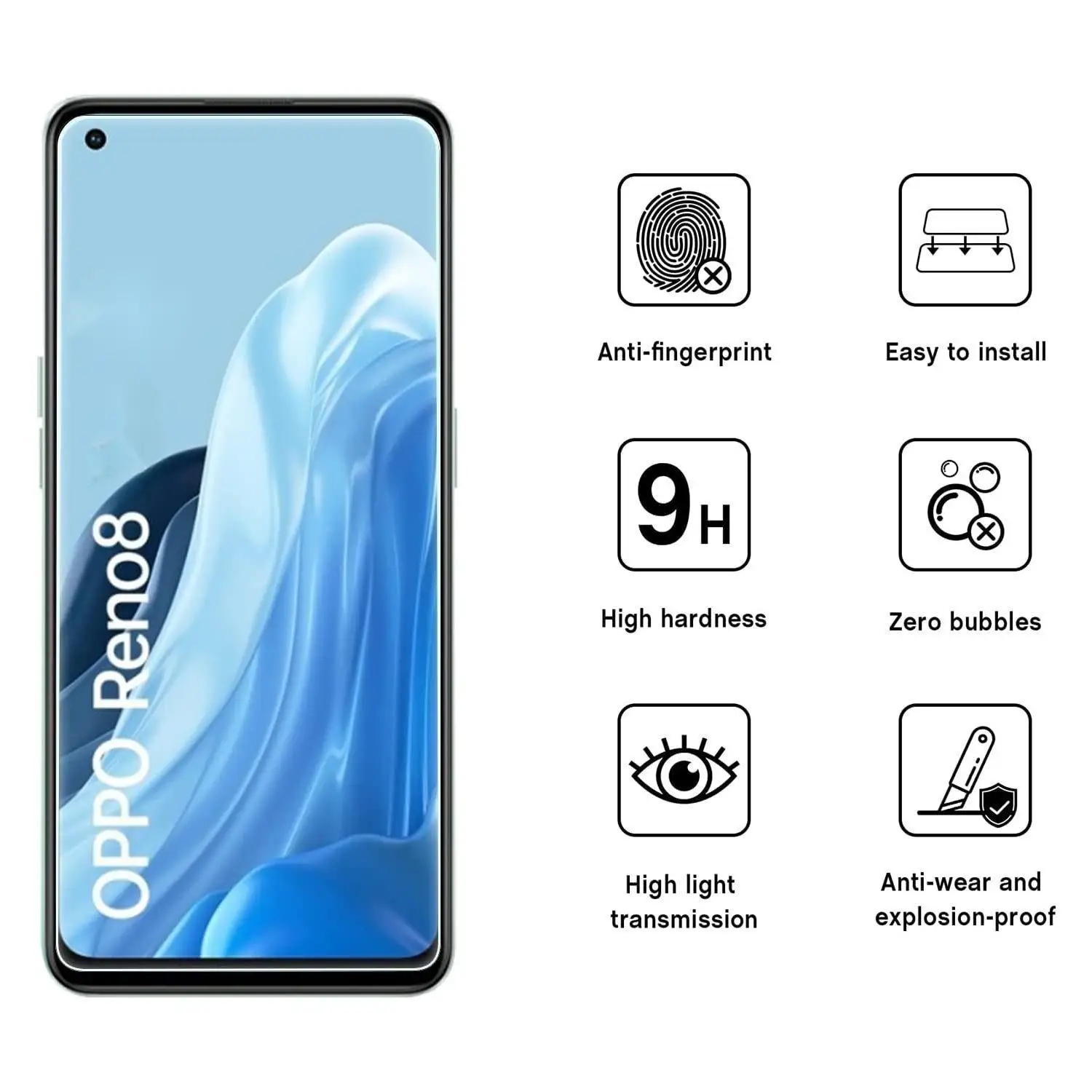 3 unidades de vidro temperado  - Oppo A78 avaliação e preço