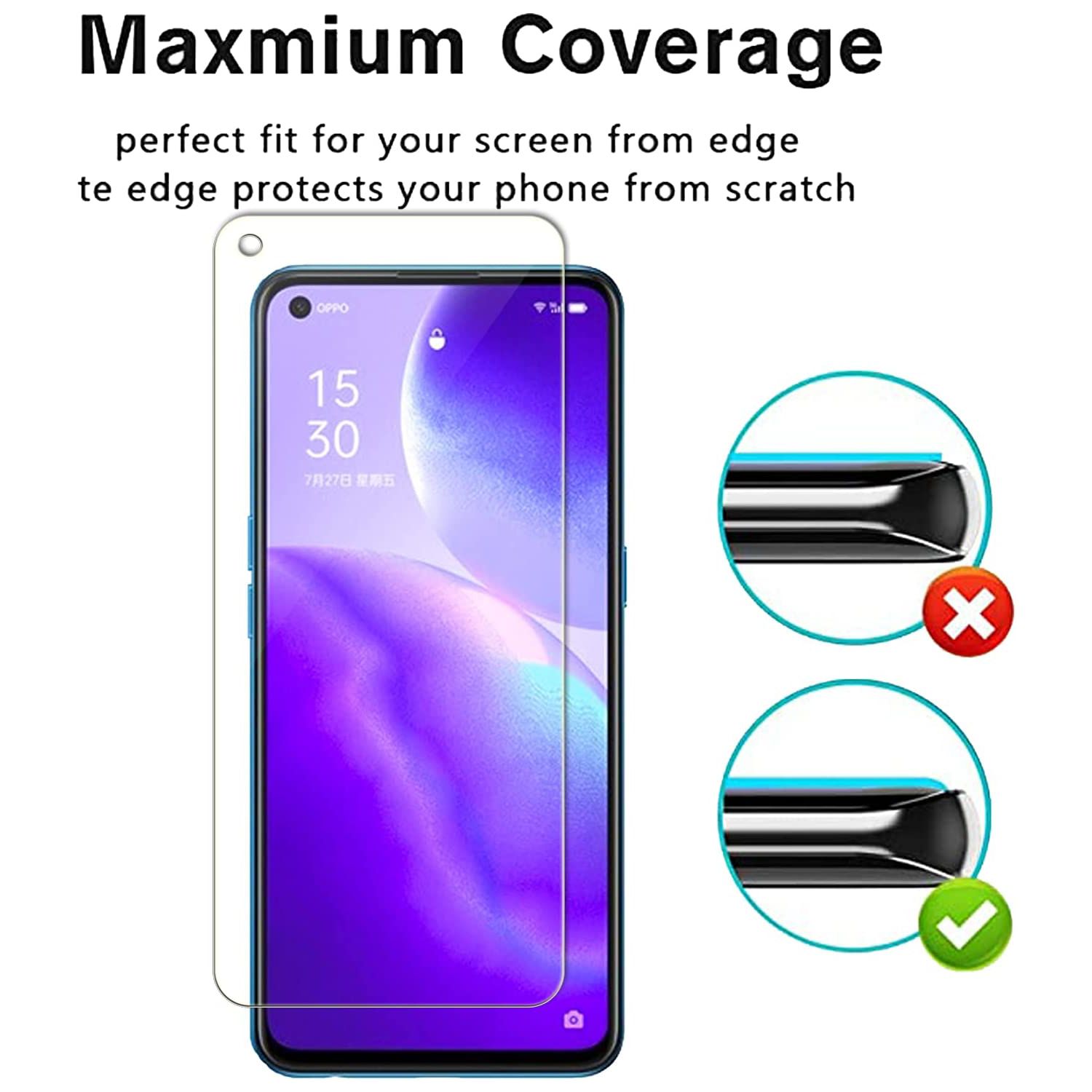 Para OPPO A78 4G Protetor de t - Oppo A78 avaliação e preço