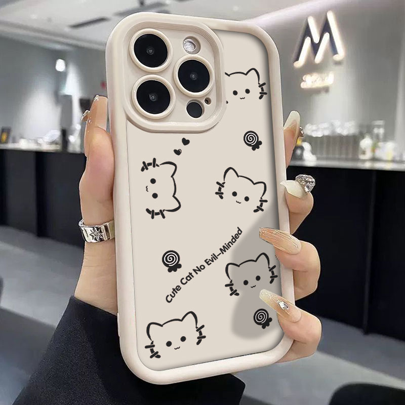 Moda bonito gato caso para rea - Realme Note 50 avaliação e preço