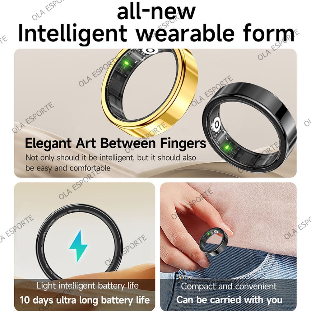 Novo Anel Inteligente R09 para - Temperature Ring Skin avaliação e preço